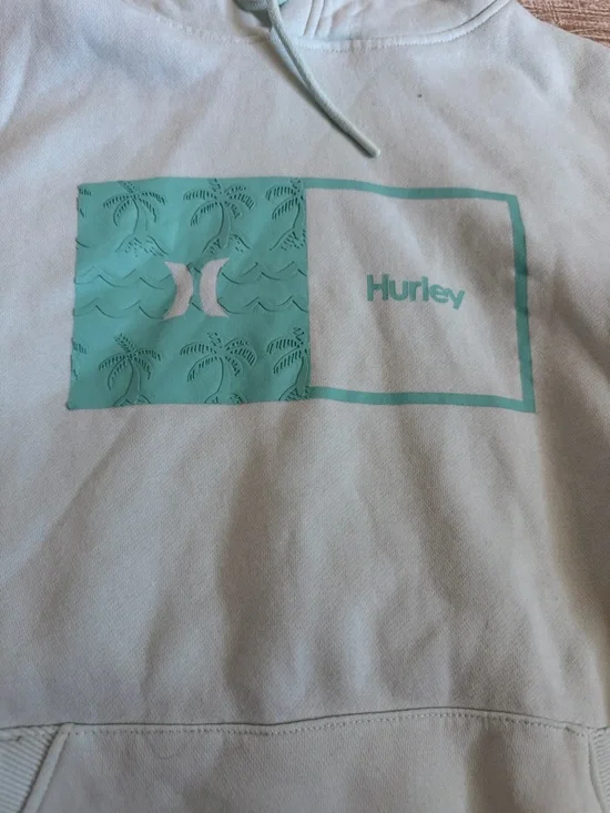 Hurley Mint Green Graphic Hoodie - Picture 3 of 5
